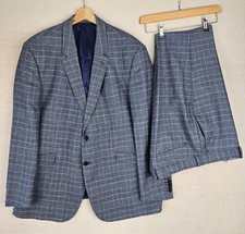 TM Lewin Mens 2PC Suit Wool