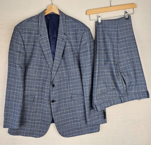 Lewin mens 2pc suit wool - lewin,