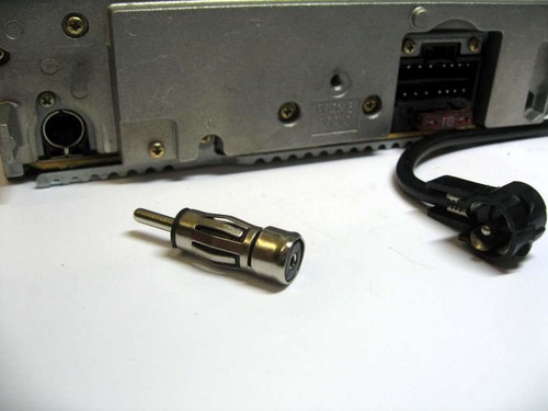 Car aerial antenna - car, adaptor