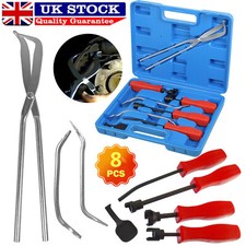 8PC Brake Shoe Service Tool Kit Removal & Instaler Retaining Spring Pliers Spoon