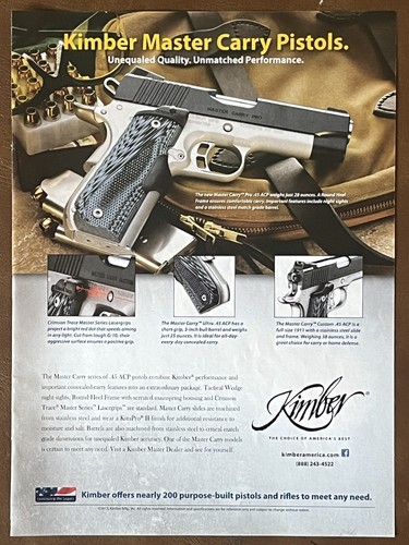 Kimber master carry - kimber, pistols