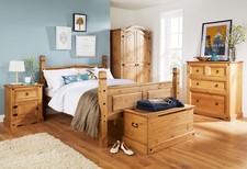 Corona Solid Pine Bedroom