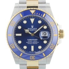 Rolex Submariner Date 126613LB 41 mm Blue Dial Bi-Metal 2020 Box & Papers