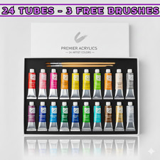 ACRYLIC PAINT SET TUBE 24 x