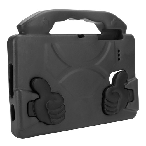 Black tablet shockproof case - black,