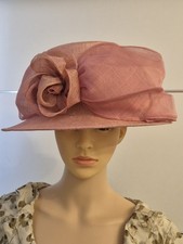 PINK HAT DEBENHAMS MOTHER OF THE BRIDE, WEDDING, ASCOT, RACES, SPECIAL OCCASION