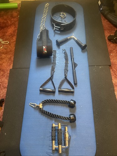 Cable machine attachment set - attachment,