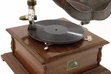 Antique HMV Gramophone Fully