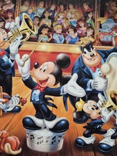 Disney Orchestra + Mickey Mouse 1000 piece Jigsaw Puzzle Clemontoni New Sealed