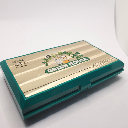 Nintendo game watch green - game,