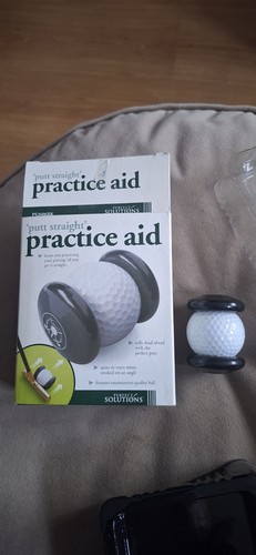 Putting practice aid see - putting,