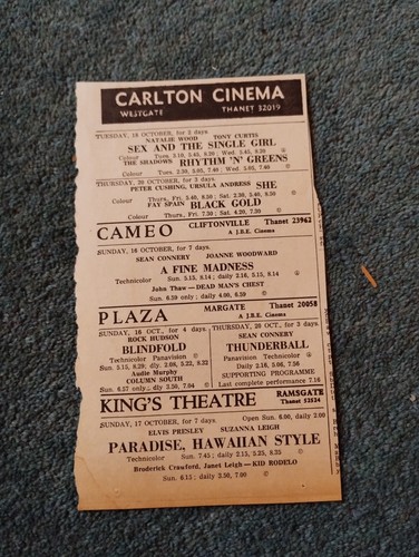 Sk229 ephemera 1966 - ephemera, advert