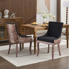 Set of 2/4/6 Fabric Dining