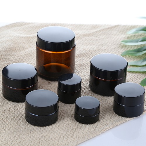 50g amber glass cosmetic - amber,