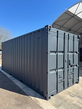 20ft x 8ft Site Anti Vandal Store, Shipping Container, Lever Lock Mechanism