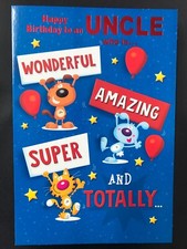 Uncle funny birthday card