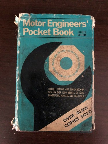 Motor engineers pocket book - book,