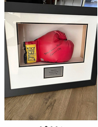 Everlast signed boxing - everlast, glove