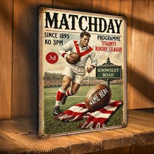 Personalised St Helens Rugby