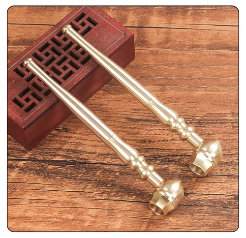Brass metal long stem - stem, smoke