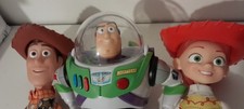 Toy Story Bundle Buzz Lightyear Woody Jessie with Hats All Talking Toys