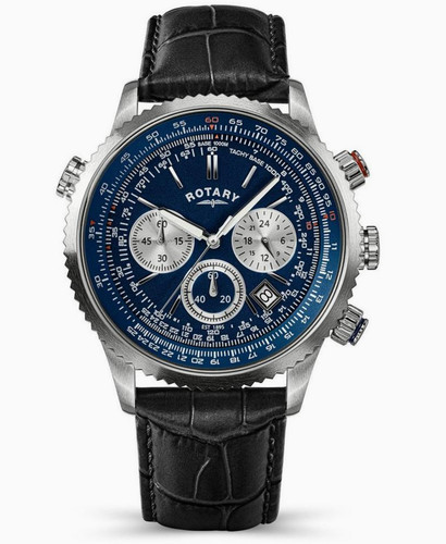 Rotary pilot chronograph 42mm - chronograph,