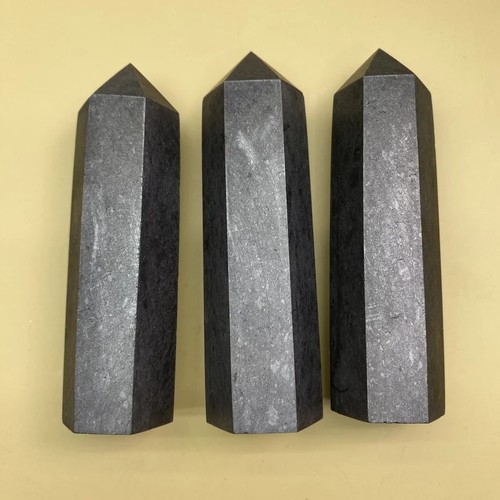 Natural shungite hexagonal - natural,