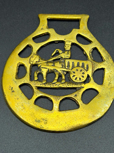 Vintage english cast - cast, brass