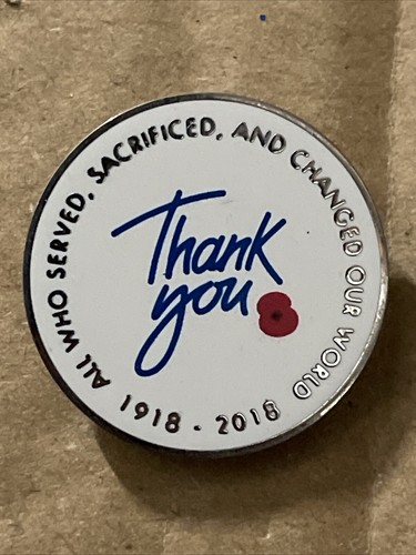 Poppy badge 1918 - , 2018