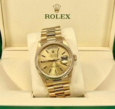 ROLEX  18K 36MM FULL YELLOW