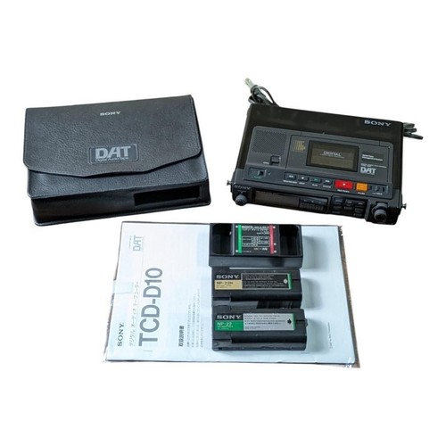 Sony tcd d10 portabledat - sony, tcd-d10