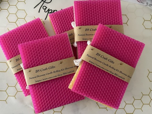 Beeswax candle sheets - beeswax, making