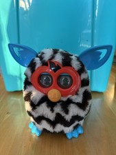 Furby Boom Zig Zag Black White