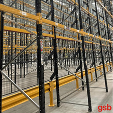 Used Warehouse Shelving Racking – Heavy Duty Industrial Storage – Link 51