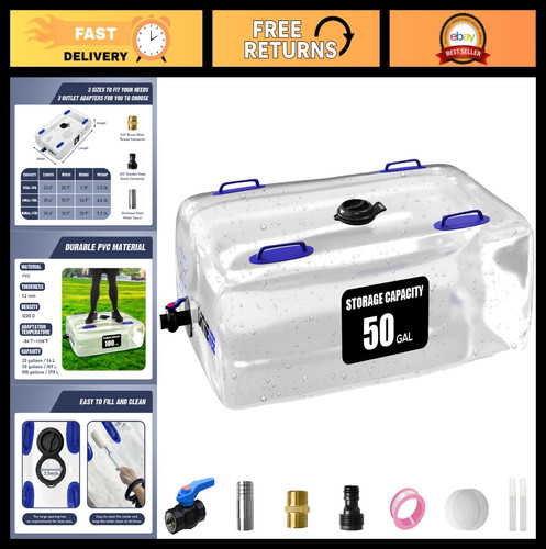 Collapsible water storage - collapsible,