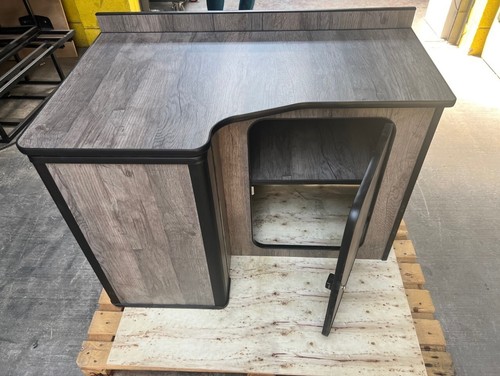 Assembled campervan furniture - assembled,