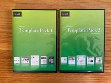 Serif Template Packs 1 & 2 for Serif WebPlus Web Design Software