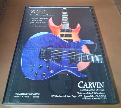 Carvin handcrafted guitars - carvin,