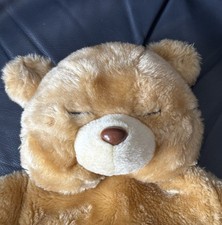 Vintage Sleeping Bear Hot Water Bottle Cover, 1990s