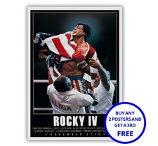 Rocky 4 1985 Movie Poster