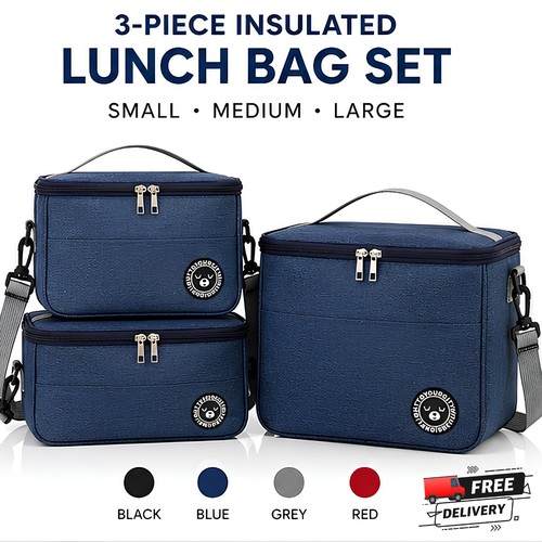 Large insulated lunch bag - lunch,