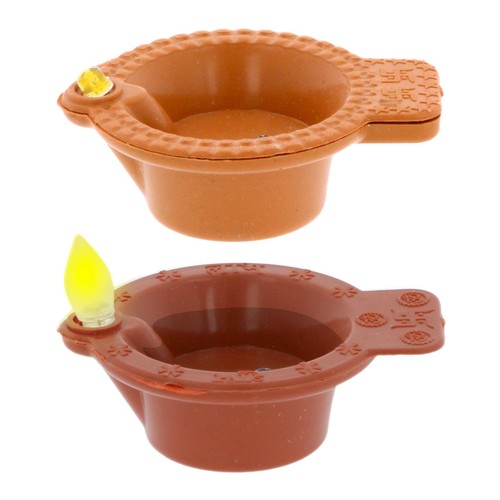 Led diwali diya water - water, sensor