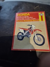 Honda CRF 250 450 Motocross Off Road Bike 2002 2006 Haynes Workshop Manual