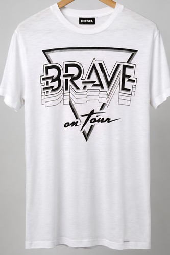 Diesel brave tour shirt - on,