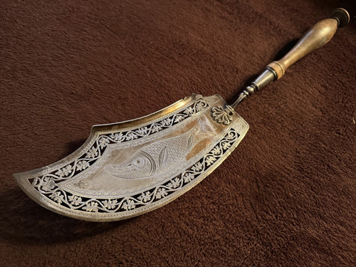 Large english antique engraved - antique,