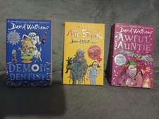 David Walliams Set Of 3 Books