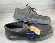 Thomas Crick Clayton Mens grey Suede Leather Smart Shoes uk 10 eu 44