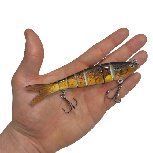 Multi jointed brown trout - jointed,