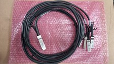 Dell Networking 100G QSFP28 to 25G 4x SFP28 3M DAC Passive Breakout Cable 7R9N9