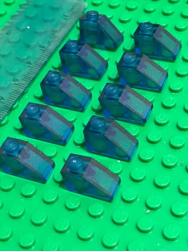 Lego trans blue x - trans-blue,